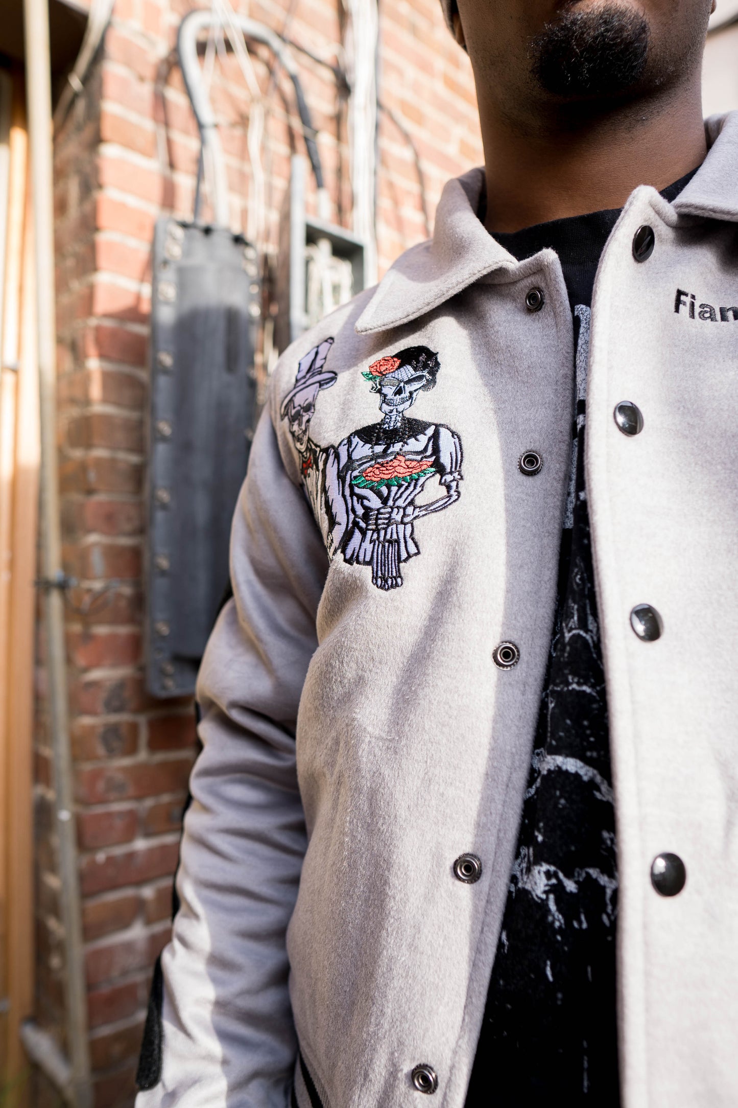 BONE SLEEVE LETTERMAN