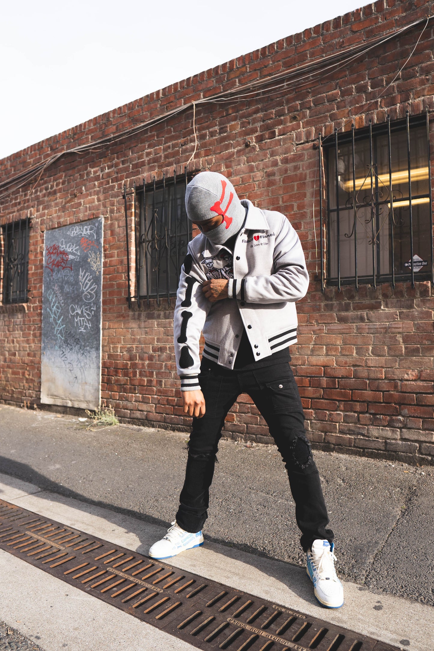 BONE SLEEVE LETTERMAN