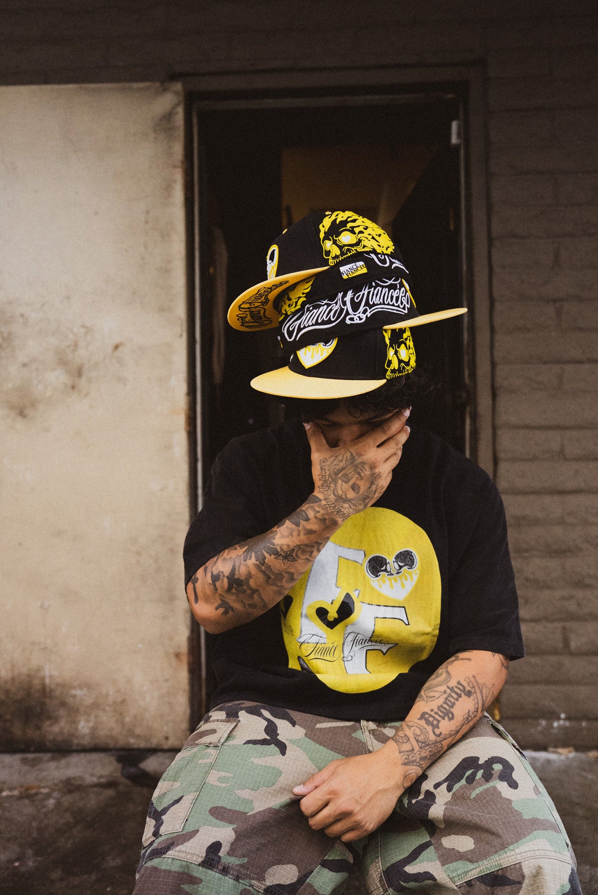 .FIANCE FIANCEE X AJ200 CREATORS COLLAB FITTED HAT