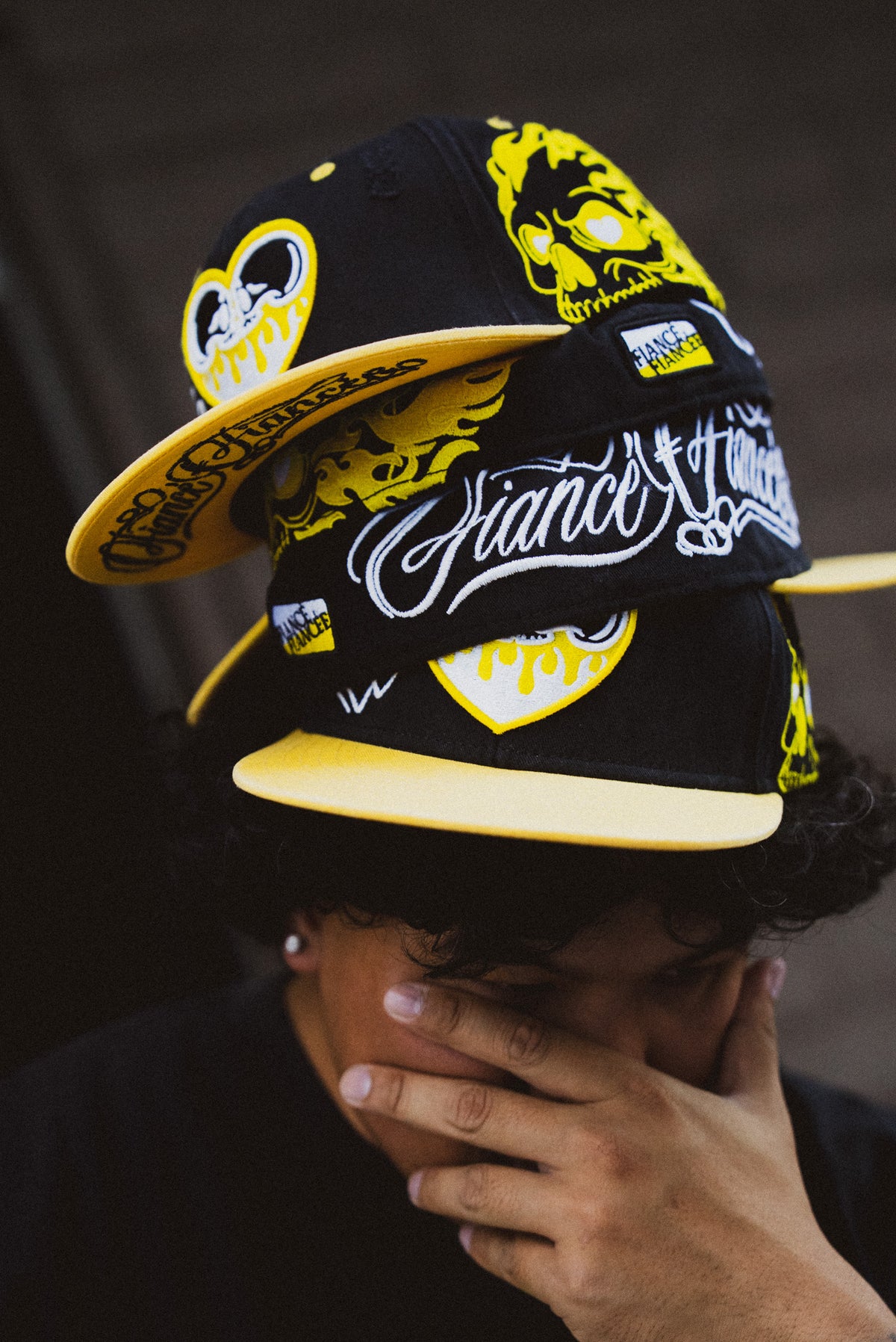 .FIANCE FIANCEE X AJ200 CREATORS COLLAB FITTED HAT