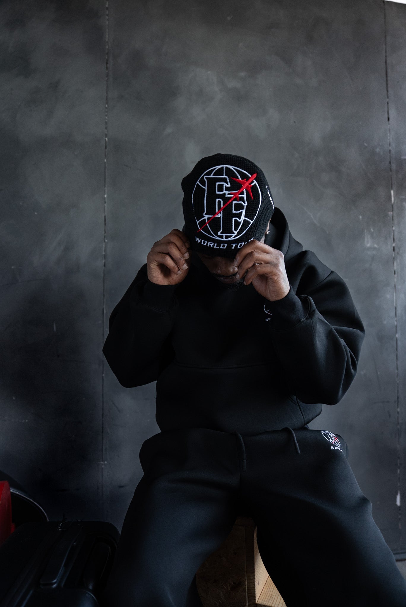 WORLD TOUR SATIN BEANIE