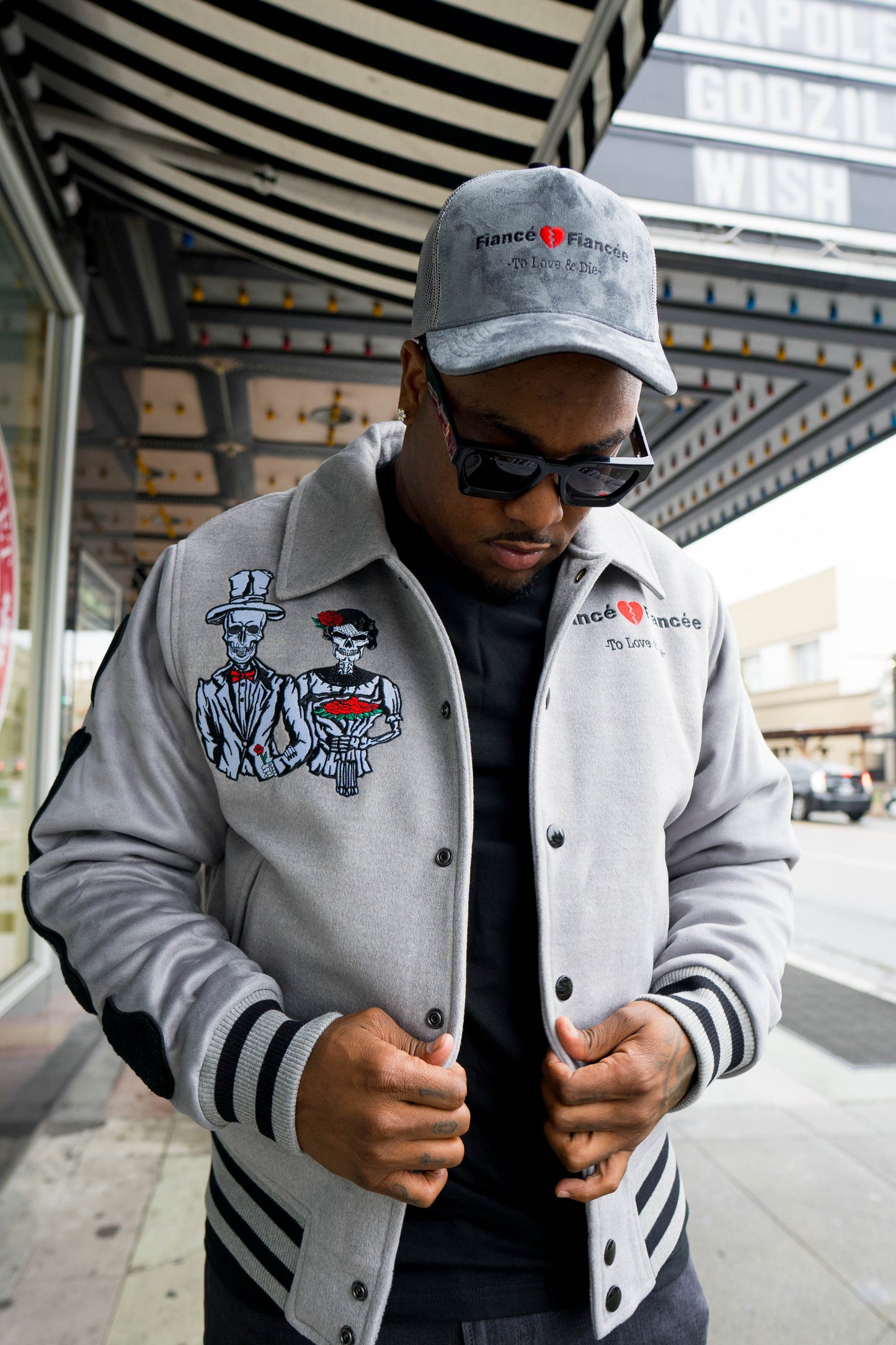 BONE SLEEVE LETTERMAN