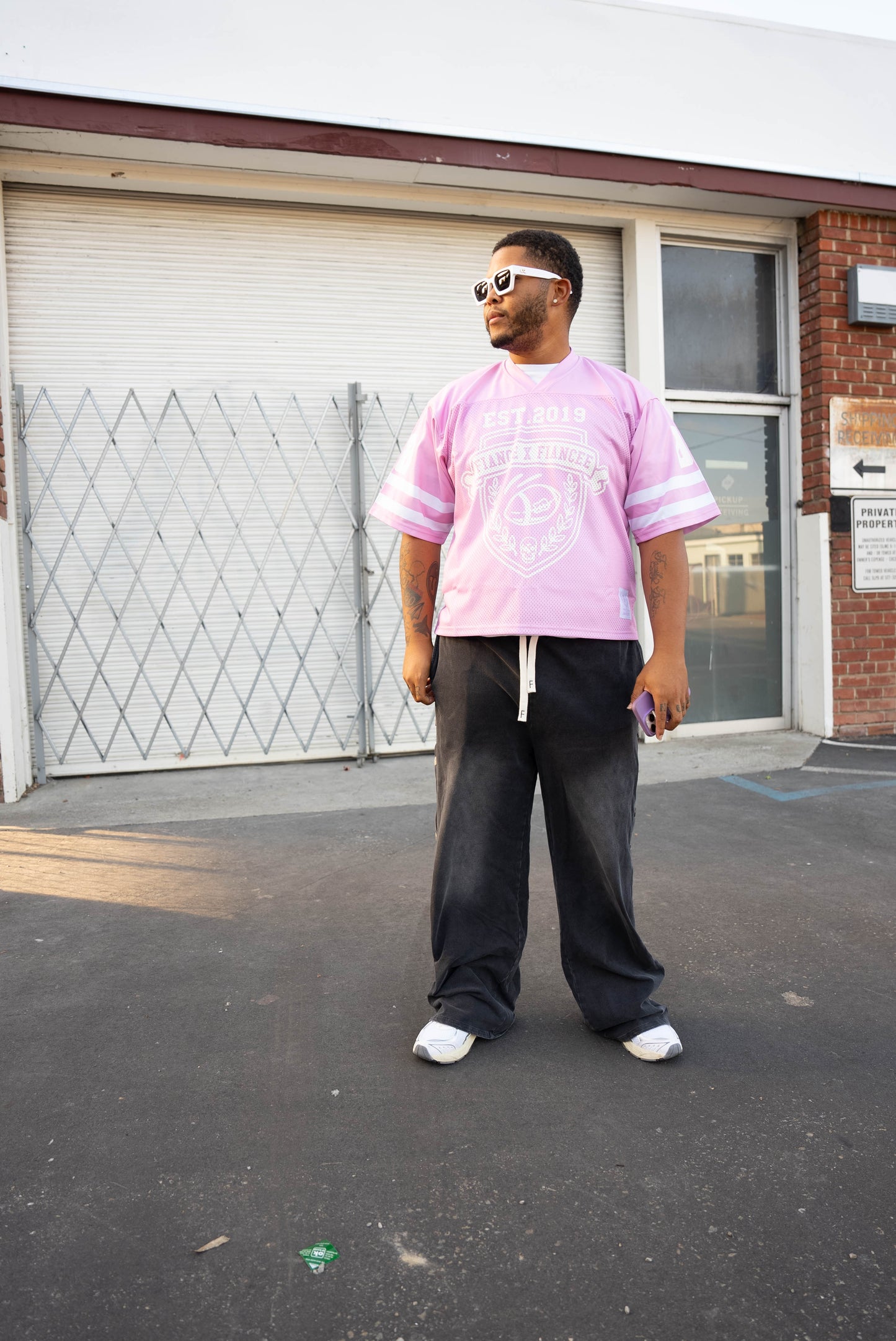 FOOTBALL JERSEY PINK