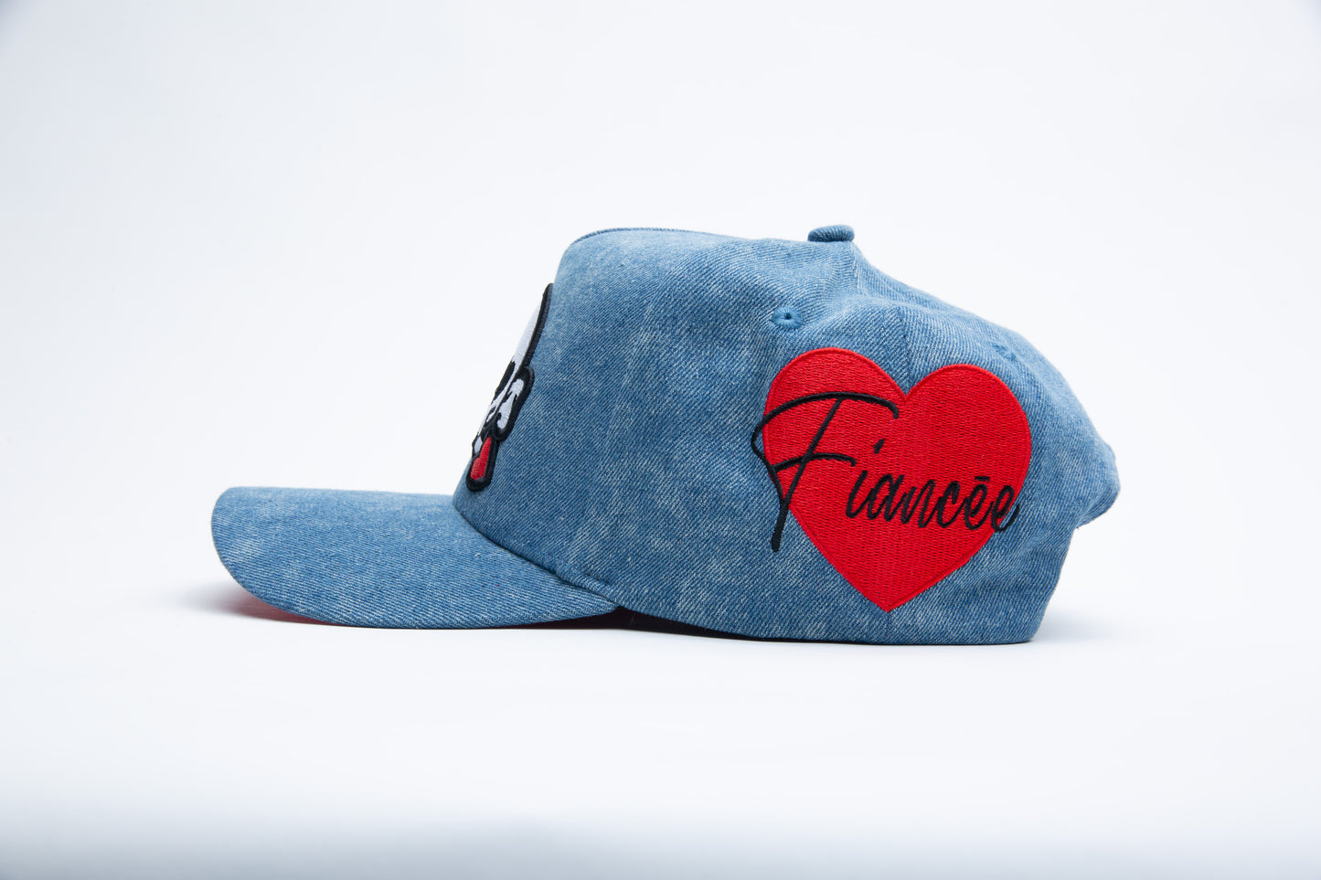 SKULL HEART JEAN TRUCKER