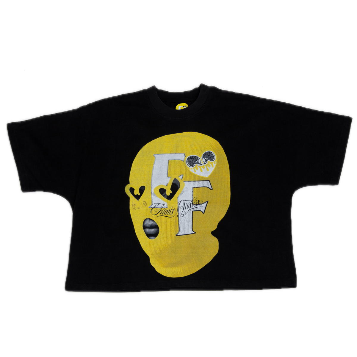 SKI MASK CROPPED TEE